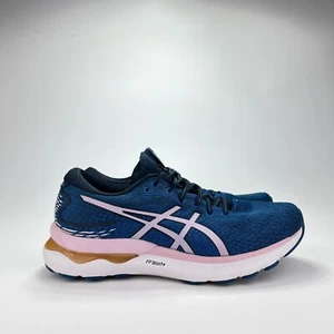 Zapatos para correr cómodos deportivos Asics Gel Nimbus 24 azul aguamarina para mujer talla 10 - Imagen 1 de 9