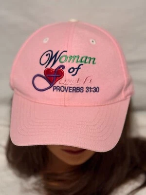 Women of Faith Hat Pink adjustable - Image 1 of 4