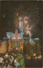 Postcard Disneyland Magic Kingdom Fantasy in Sky Fantasyland Anaheim CA 