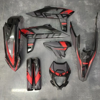 Plastics + Graphics applied Beta RR 2020 2021 2022 decals stickers - Image 1 of 4