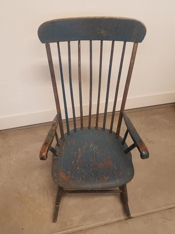 Antique East Coast Pine Rocking Chair Cover
