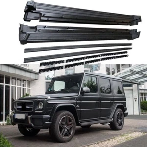Black running board for Mercedes Benz G500 G63 W464 2019-2024 side step nerf bar - Picture 1 of 7