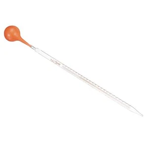 Graduiertes Tropfpipetten-Kit,25-ml-Pipette aus Borosilikatglas klar - Bild 1 von 5
