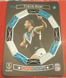 2021 team Coach Card Craft Travis Boak CC13 #2 - Port Adelaide Power - Imagen 1 de 1