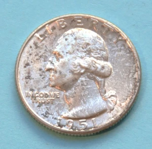 1951 P Washington Viertel Stempelglanz - Bild 1 von 8