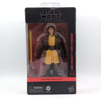  Star Wars Black Series Acolyte 04 Jedi Knight Yord Fandar 6" Figure New Hasbro  - Image 1 of 4
