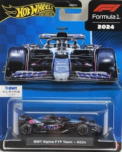2025 HOT WHEELS PREMIUM FORMULA 1 2024 BWT ALPINE F1 TEAM -A524 (#31) - Bild 1 von 4