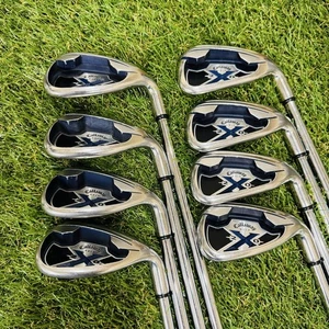 Callaway X-20 Iron Set For Men 8 Pieces N.S. Pro 950Gh R Right Handed - Picture 1 of 8