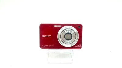Sony Cyber-shot DSC-W560 – Digitalkamera – 14.1 MP – Rot – ungetestet - Bild 1 von 4
