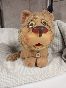 Vintage Mattel Larry the Talking Lion 1962 WORKS GREAT - Picture 1 of 5