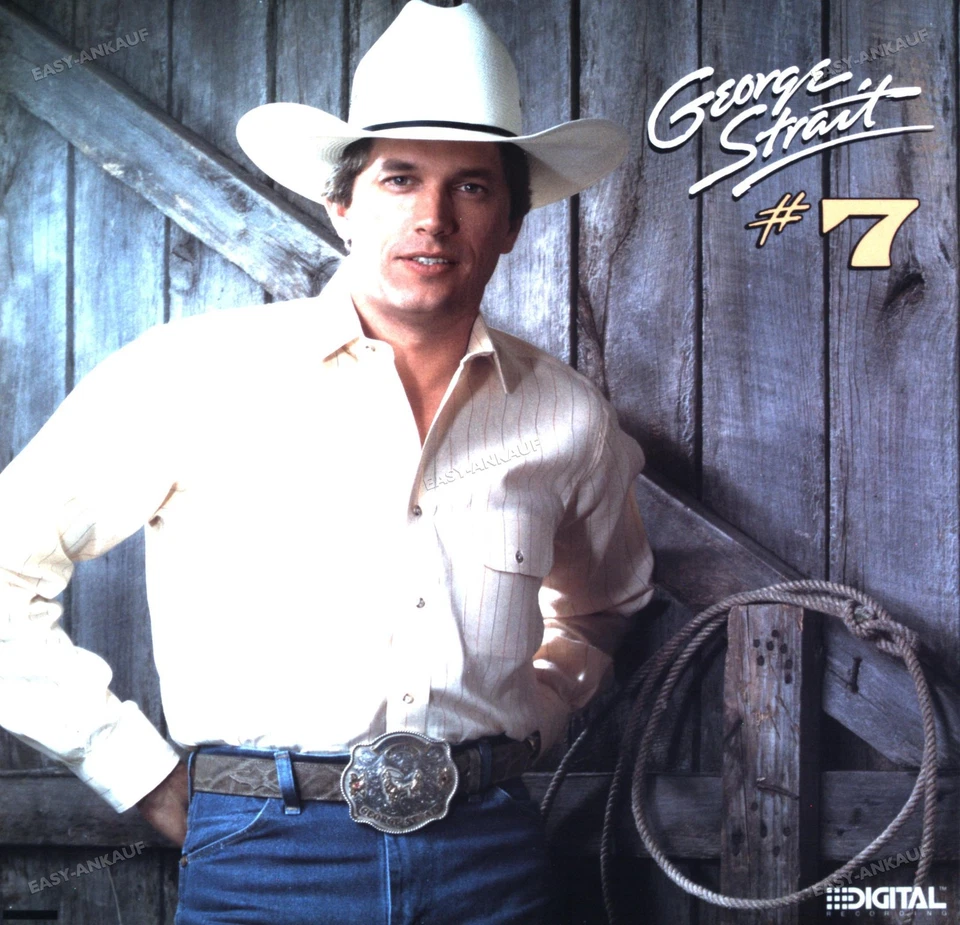 George Strait - 7 - LP (VG+/VG+) '* - Image 1 of 1