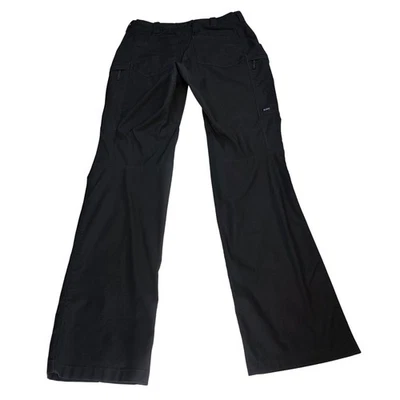 5.11 Tactical Women's Apex Black Cargo Pants Hidden Pocketz Sz 10 Long - Image 1 of 4
