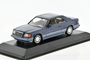 Mercedes Benz E Klasse Coupe W124 blau 1994 1/43 Minichamps 430033521 - Bild 1 von 5