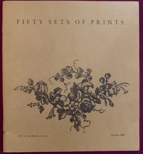 50 Sets of Prints from 16th-19th Centuries - 1969 London Printseller Catalog - Picture 1 of 4