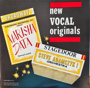 MARISHA DATA SINGS LP STEVE ADAMCZYK ORCH Broadway - Picture 1 of 4
