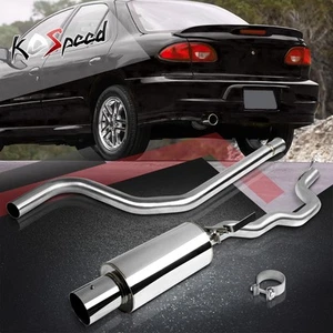 4"Muffler Tip Stainless Catback Exhaust System for 95-05 Chevy Cavalier 2.2L L61 - Picture 1 of 5