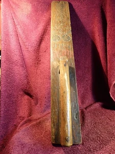 ¡ANTIGÜEDAD MUY ANTIGUA, BIEN TALLADA de 1790!! TABLERO DE MADERA SUECIA SUECO - Imagen 1 de 18