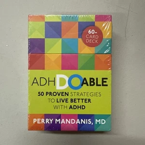 ADHDoable: 50 Proven Strategies to Live Better with ADHD by Perry Mandanis - Picture 1 of 5