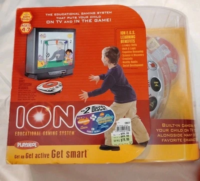 New Playskool ION Nickelodeon Educational Gaming System Console Spongebob - Image 1 of 4