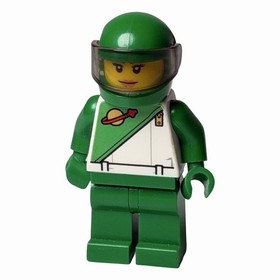 LEGO City Statue Futuron Green Minifigure - cty0582 - Set 60097