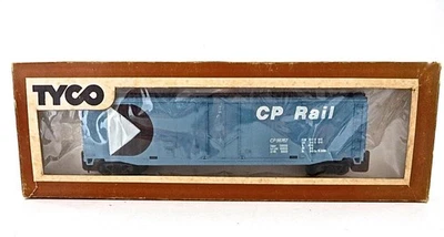 HO Vintage TYCO CP RAIL Blue 50' Box Car New Low Shipping - Image 1 of 4