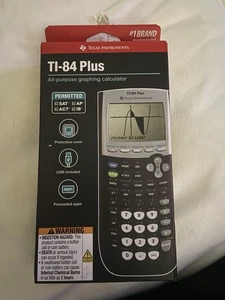 Texas Instruments TI-84 Plus Graphing Calculator- SAT/ACT/AP/IB Approved-NEW! - Picture 1 of 2