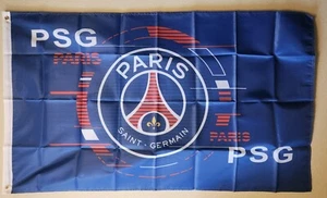 Paris Saint Germain PSG Fußball Fußball blau 3x5 Indoor/Outdoor Flagge - Bild 1 von 2
