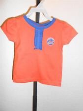 NEW-MENDED New York METS INFANTS 18 Months 18M Adidas Orange Ruffle Shirt