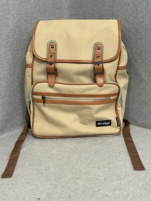 Mochila estilo quente viajante verde bronzeado viagem escolar - Imagem 1 de 4