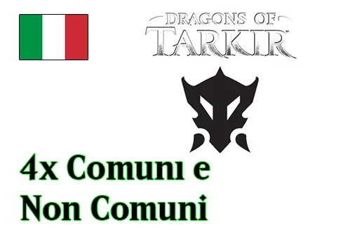 4X Set Comuni E Non Comuni - Draghi Di Tarkir - Dragons Of Tarkir DTK ITA - Image 1 of 1