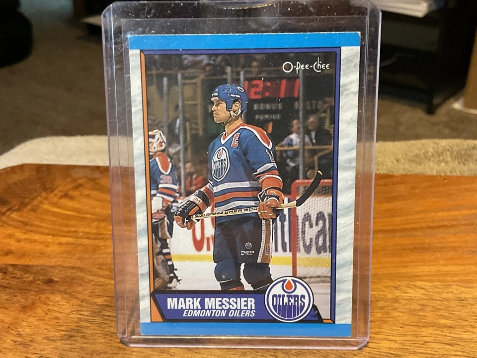 Vtg 1989-90 O-Pee-Chee #65 MARK MESSIER Rangers Oilers Canucks LW NHL HOF NMT - Image 1 of 3