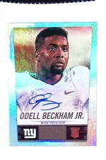 ODELL BECKHAM,JR. 2014 PANINI SCORE HOT ROOKIE CERTIFIED AUTOGRAPH