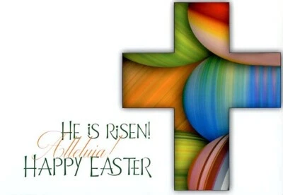 MILL BROOK He Is Risen - Happy Eater - Easter Greeting Card - 23150
