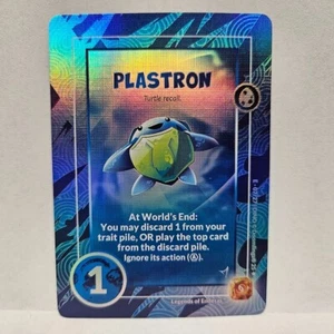 Doomlings Legends of Enderas Traits Plastron 7/27 DINO 1st Ed Holo Foil - Picture 1 of 1