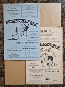 2x Darlington 1964 & 1969 football Programmes - Picture 1 of 1