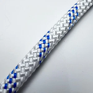 Englische Zöpfe statische Linie Tutuseil 11 mm blauer Fleck - Preis pro Meter - Bild 1 von 3