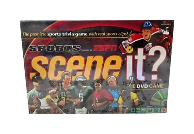 📀🏈 Scene It? Sports DVD Game 🏀⚾ Trivia Gauntlet for Sports Geeks! NEW 🏆📦 - Image 1 of 3