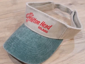 Hilton Head Island Carolina del Sur Atlantic Beach Campos de Golf Gorra Sombrero Visera Nuevo sin Etiquetas - Imagen 1 de 3