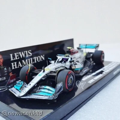 MERCEDES-AMG W13 E PERFORMANCE L. HAMILTON 2ND MINICHAMPS MODEL 1/43 #417222144 - Image 1 of 2