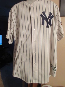 CAMISETA DE BÉISBOL DE LOS YANQUIS DE NUEVA YORK - Talla Majestic XL usada - Imagen 1 de 6