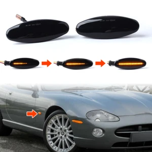 Dynamic Front Side Marker Lights Repeaters Lights Lamp For Jaguar XJ X350 XK8 - Picture 1 of 8