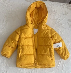 Kids New Golden-Yellow Ski Jacket Size 4-Old Navy Brand - Picture 1 of 3