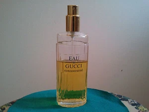 EAU DE GUCCI CONCENTRATED 125ml SPRAY USED WOMEN'S PERFUME FRAGRANCE - Picture 1 of 2