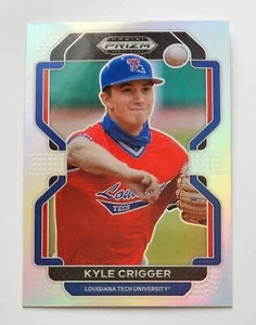 2022 Panini Prizm Draft Picks Kyle Crigger #PDP202 Silver Prizm - Bild 1 von 2