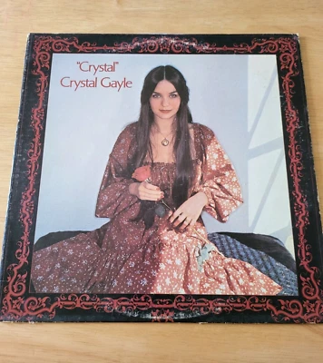 CRYSTAL GAYLE Crystal LP 1976 United Artists Records UA-LA614-G Country Pop LP6 Foto 1 de 4