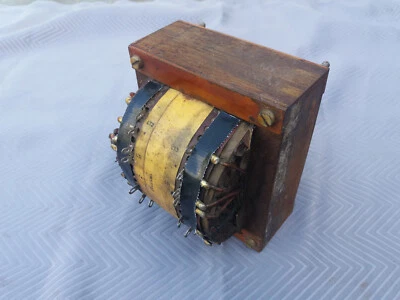 368) MAINS TRANSFORMER 240V I/P VALVE TUBE HT LT MULTIPLE OUTPUTS VINTAGE - Image 1 of 4