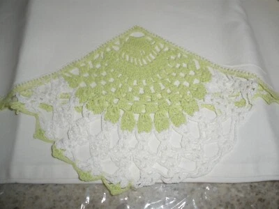 2 fundas de almohada de costura de colección blanco verde diseño ventilador 22" x 28" HERMOSA (SU89) Foto 1 de 3