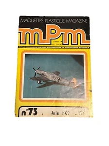 Maquettes Plastique Magazine MPM 1973 Plastic Models no 73 Paris France Vintage - Bild 1 von 3