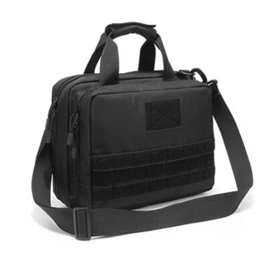 Tactical Pistol Range Bag Padded Handgun Gun w/Mag pouch Conceal Carry Soft Case - Picture 1 of 14