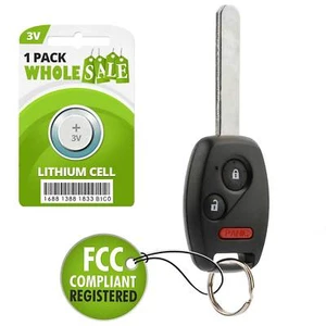 Replacement For 2007 2008 2009 2010 2011 2012 2013 Honda CR-V CRV Key Fob Remote - Picture 1 of 4